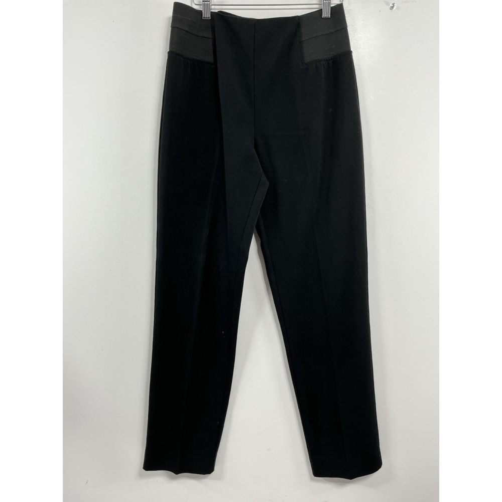 Womans Excellent Condition Taylor Brooke Pullon Dress Pants Black Size 6